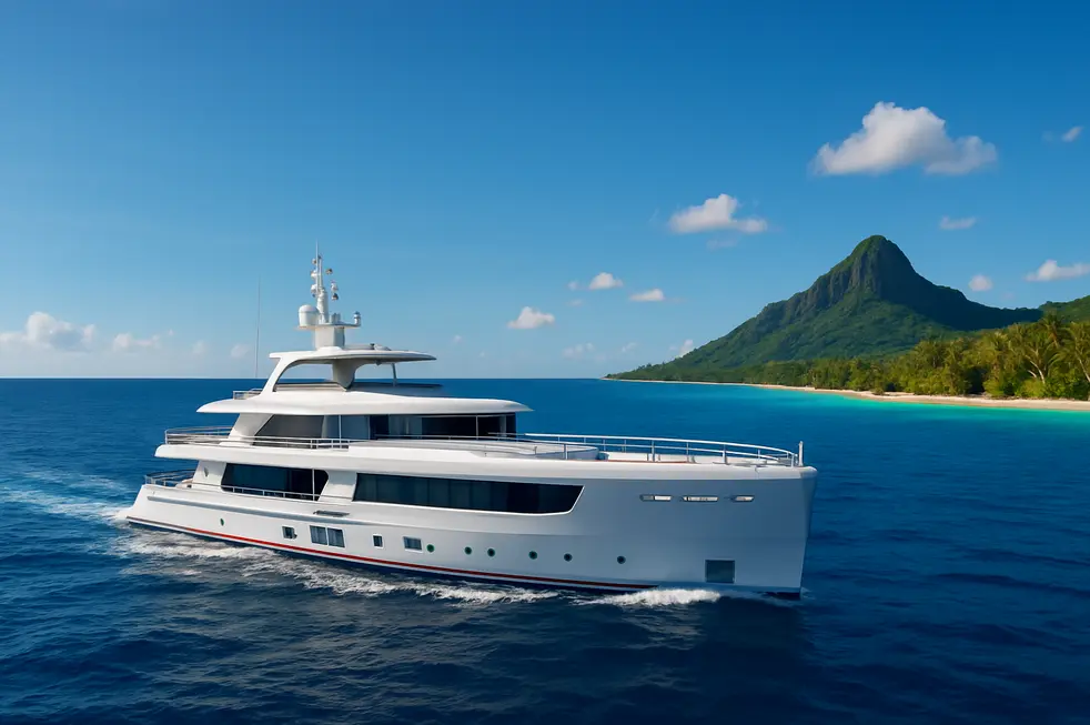 Seaflower yacht cruising in the Carribean